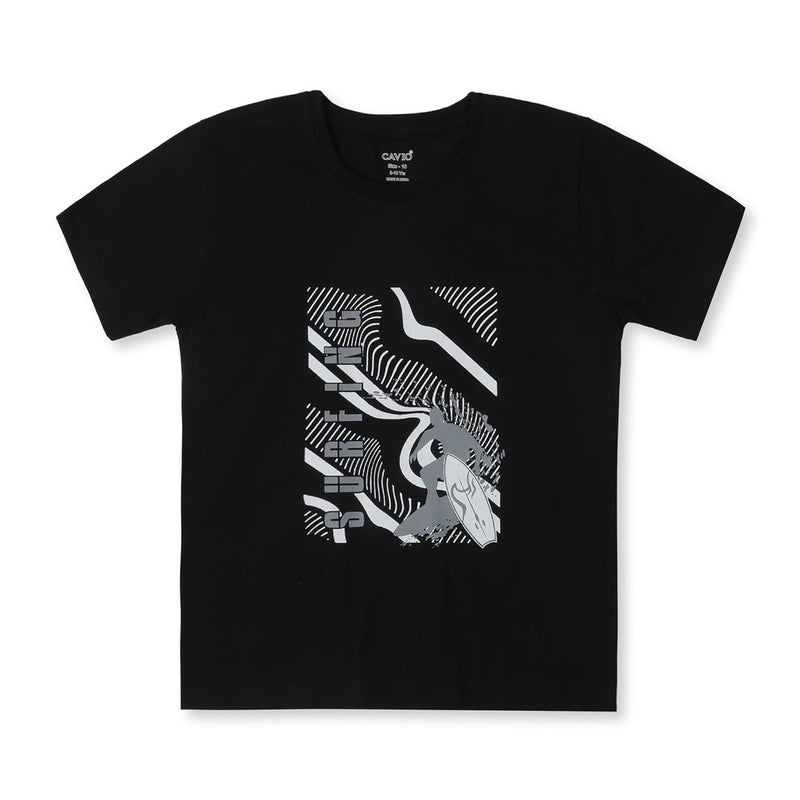 CAVIO Boys Cotton Hooded Full Sleeves Shirt and T-Shirt - Image 2